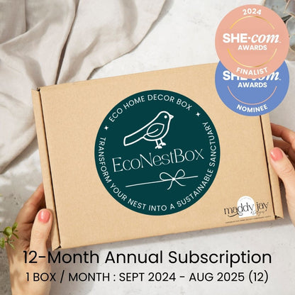 12-month ECO NEST BOX™ Subscription (20% OFF)